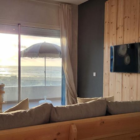 Sidi Rahal Blue View, Beachfront Wide Seaview With Pool Eksteriør billede
