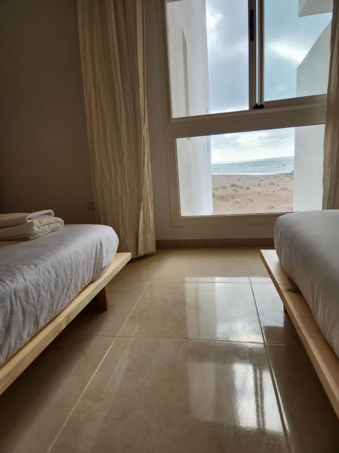 Sidi Rahal Blue View, Beachfront Wide Seaview With Pool Eksteriør billede