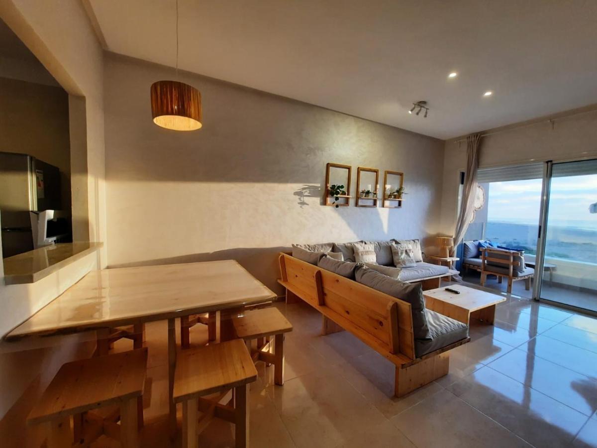 Sidi Rahal Blue View, Beachfront Wide Seaview With Pool Eksteriør billede