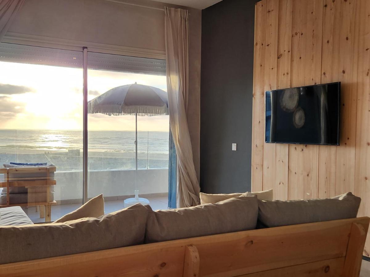 Sidi Rahal Blue View, Beachfront Wide Seaview With Pool Eksteriør billede