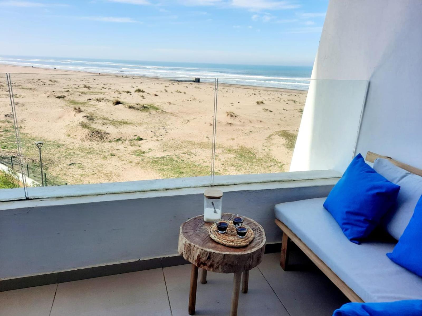Sidi Rahal Blue View, Beachfront Wide Seaview With Pool Eksteriør billede